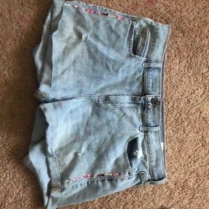 Jean shorts